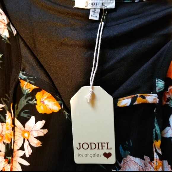 Jodifl NWT Floral Print Layered Dress S - Picture 6 of 11